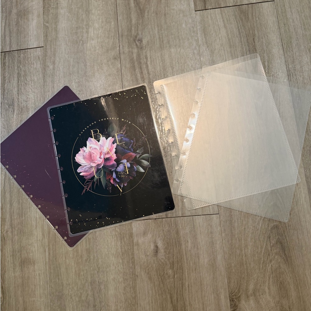 Happy Planer Floral planner cover